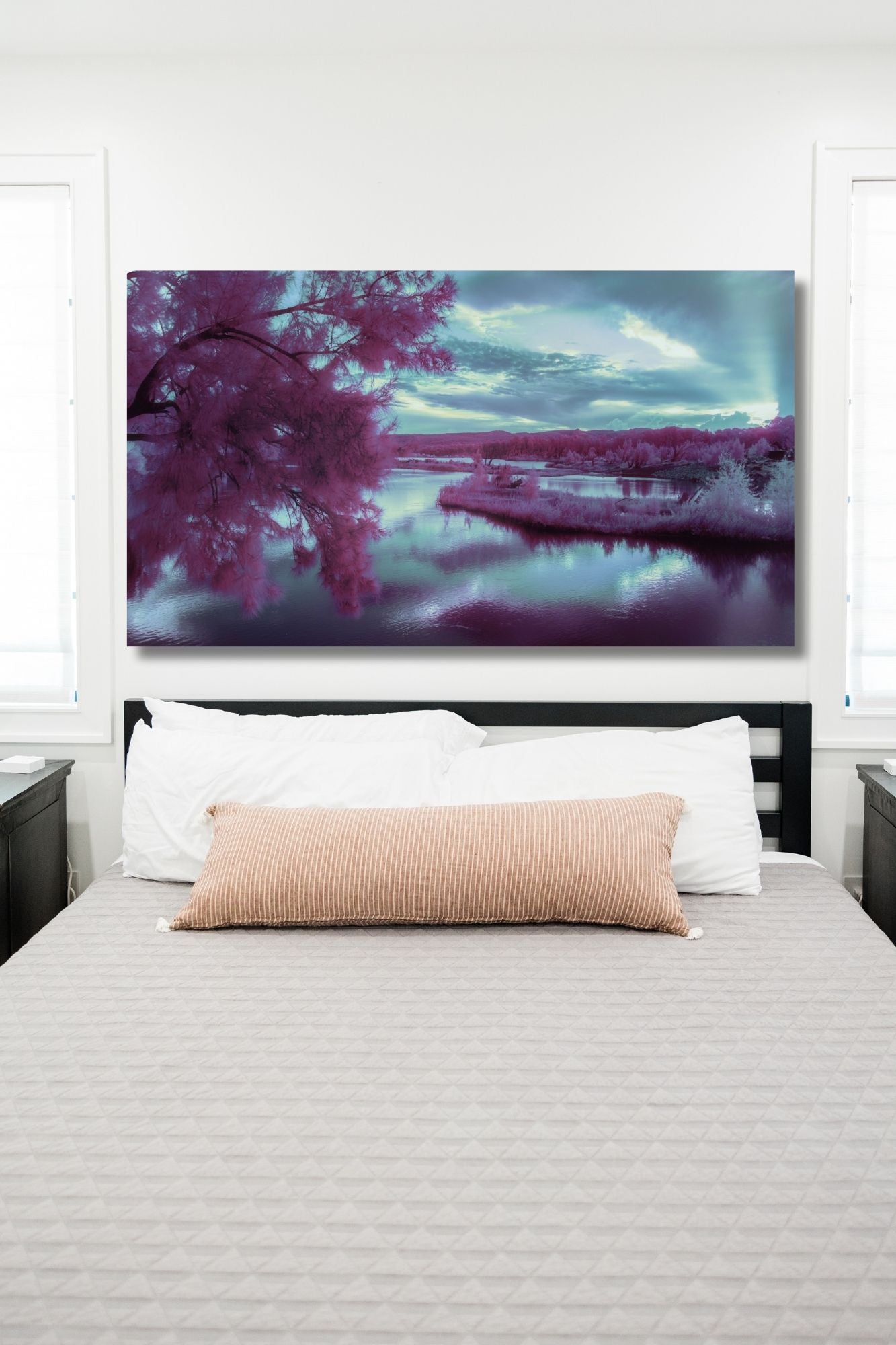 INfrared Photography Tree and LAke