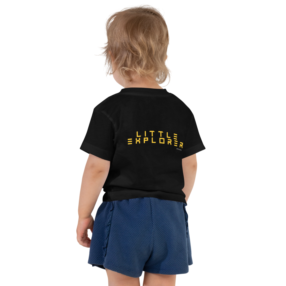 Rainbow Galaxy Astronaut T-Shirt for Kids – Colorful Space Adventure Tee
