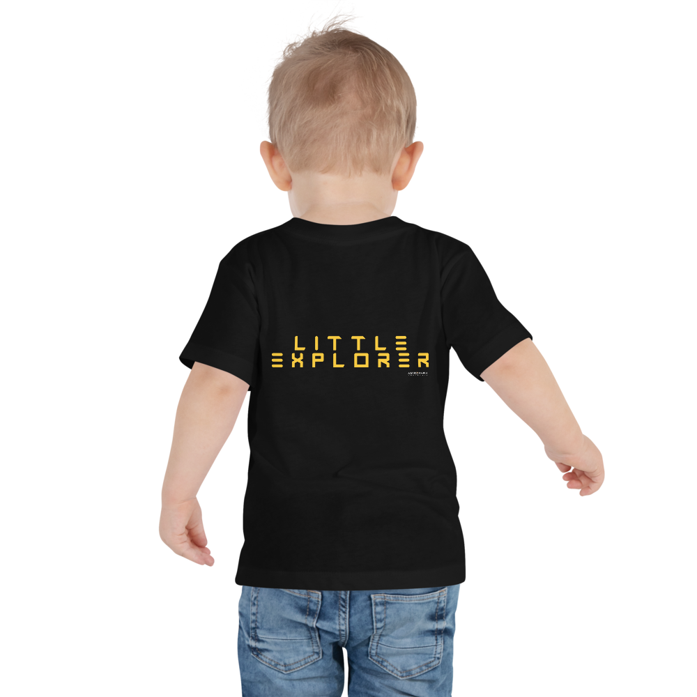 Rainbow Galaxy Astronaut T-Shirt for Kids – Colorful Space Adventure Tee