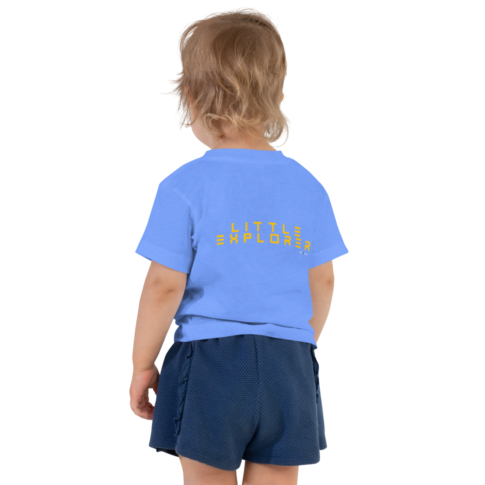 Rainbow Galaxy Astronaut T-Shirt for Kids – Colorful Space Adventure Tee