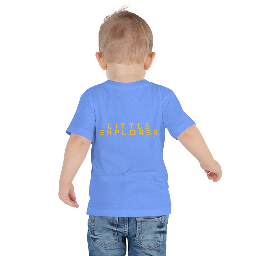 Rainbow Galaxy Astronaut T-Shirt for Kids – Colorful Space Adventure Tee